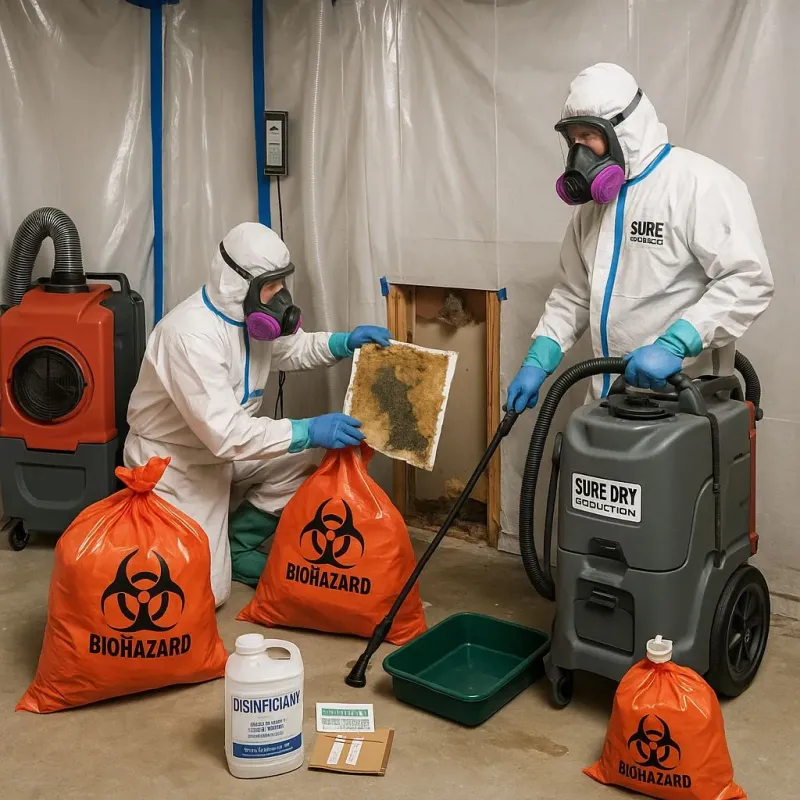 Contaminated Water Handling Protocols process in Hancock County, IN